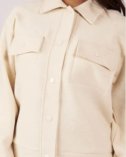 Casaca Annia Beige Melange