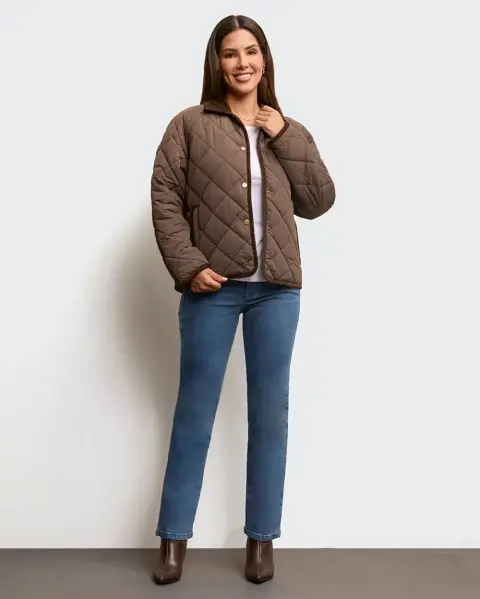 Casaca Claudia Marron