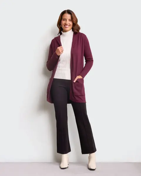 Capa Becky Borgoña