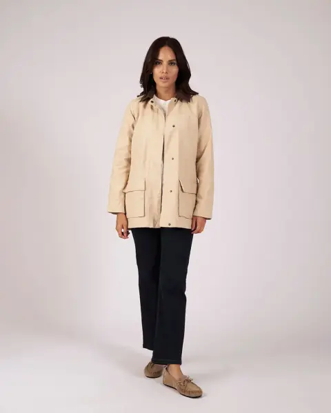 Casaca Ale Beige Camello