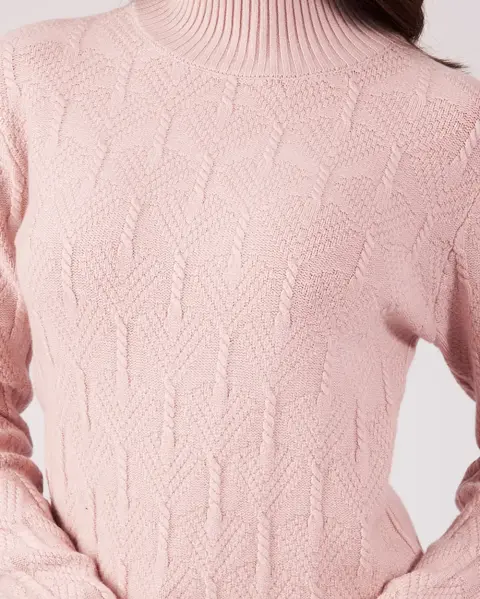 Chompa Mora B Rosado Vintage