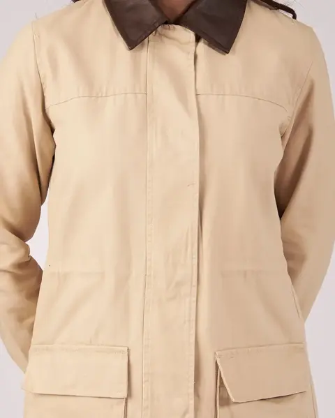 Casaca Ale Beige Camello