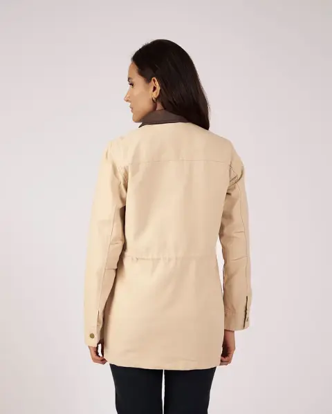 Casaca Ale Beige Camello