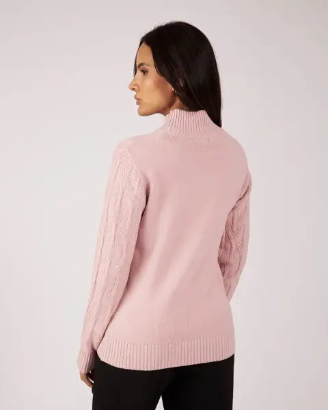 Chompa Mora B Rosado Vintage