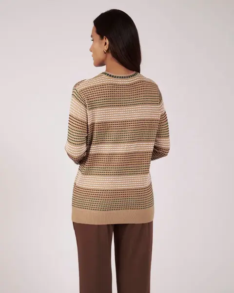 Chompa Milenka Beige Arena