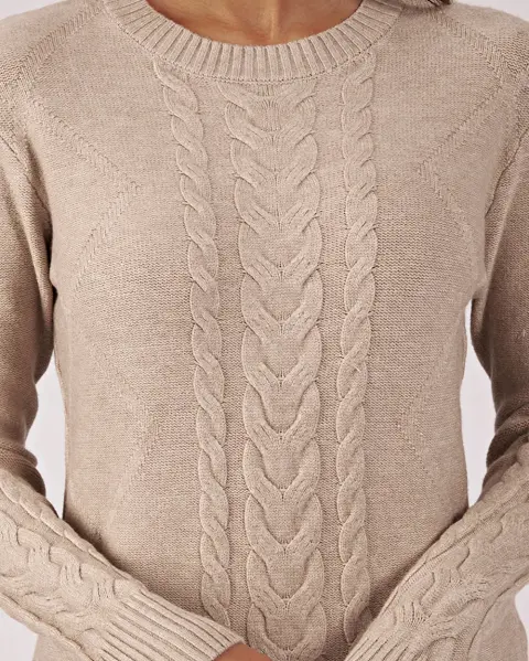 Chompa Mora Beige Natural