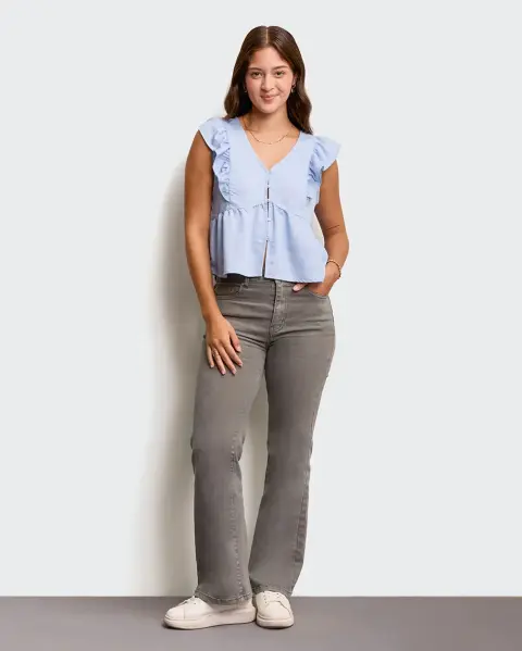 Blusa Yule Light Wash