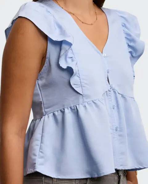Blusa Yule Light Wash