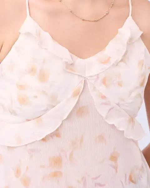 Blusa Minerval Beige Crema