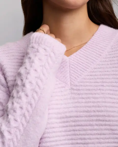 Chompa Yesli Lila Violeta
