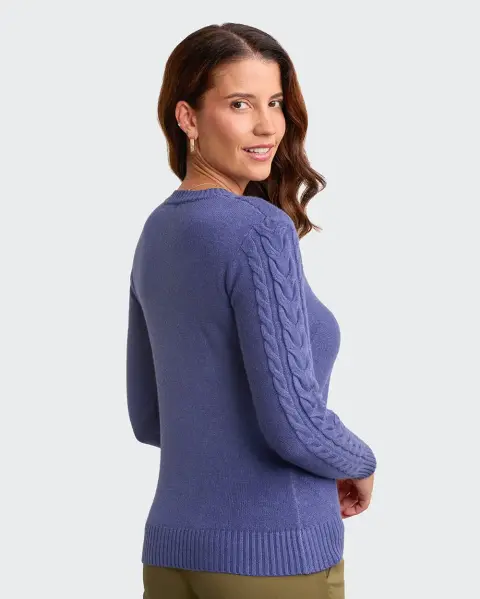 Chompa Mora 4a Azul Violeta