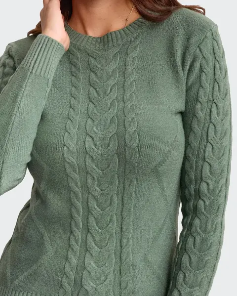 Chompa Mora 4a Verde Vintage