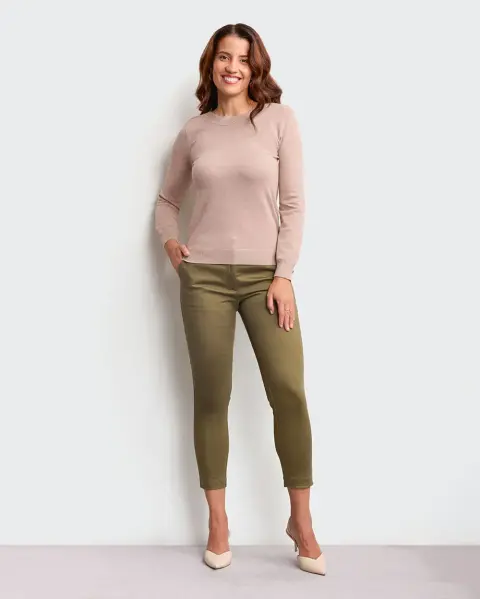 Chompa Namora Beige Melange
