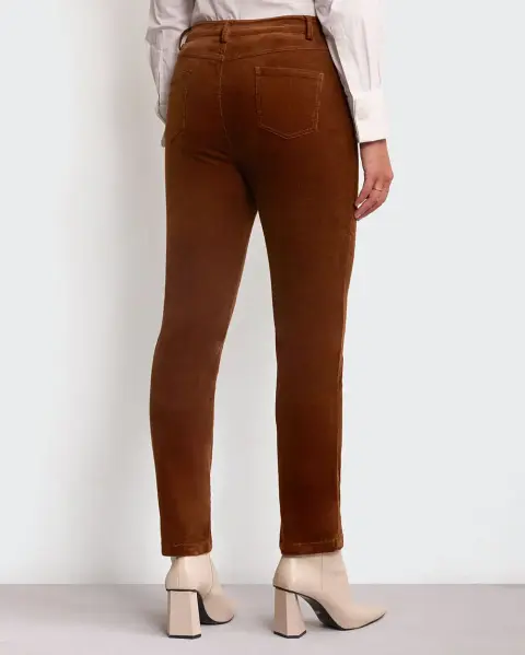 Pantalón Tana Marron Chocolate