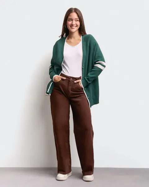 Chompa Cristina Verde Esmeralda