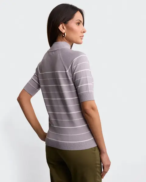 Chompa Valentina Lis3 Grey Fit Poly Htr