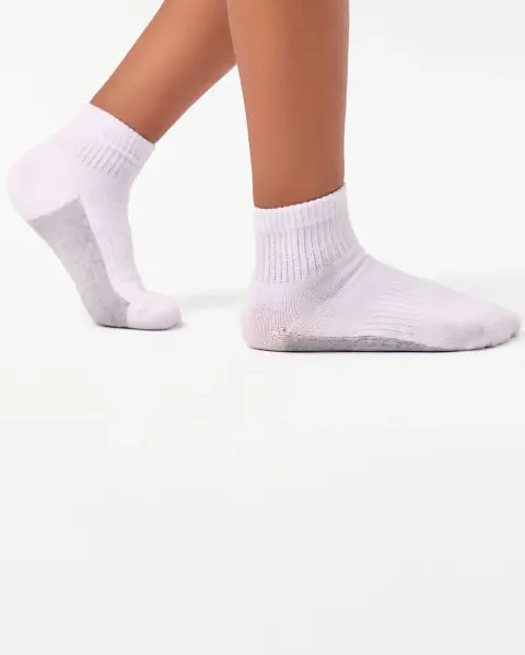 Calcetines Medias Pack De 6 Unidades Unisex Harper Blanco