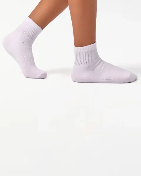 Calcetines Medias Pack De 6 Unidades Unisex Harper Blanco/gris/negro