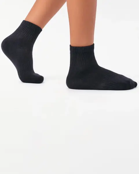 Calcetines Medias Pack De 6 Unidades Unisex Harper Blanco/gris/negro