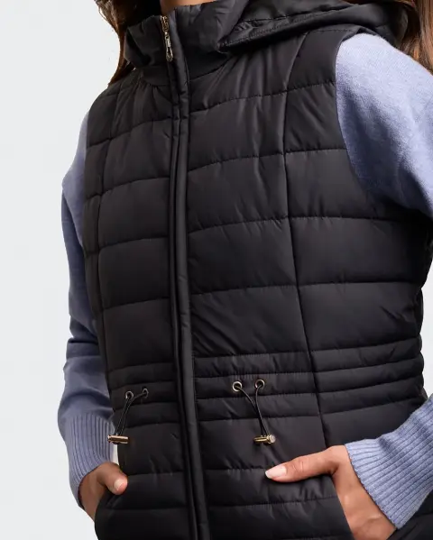 Chaleco Paola 3 Negro