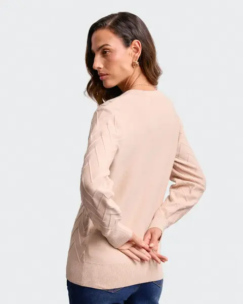 Chompa Mora 3a Beige Tea