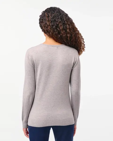 Chompa Namora 3 Gris Melange
