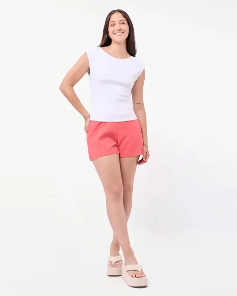 Polo Holly Blanco Optico