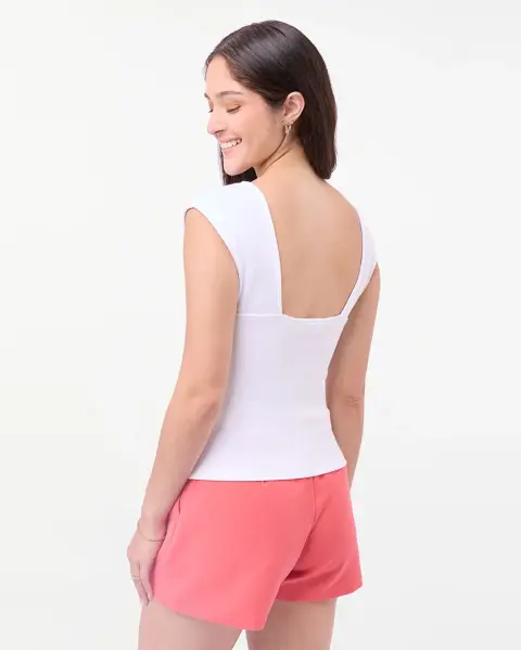 Polo Holly Blanco Optico