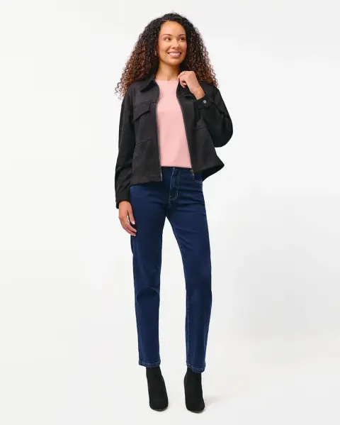 Casaca Violet Negro