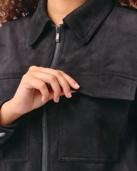 Casaca Violet Negro