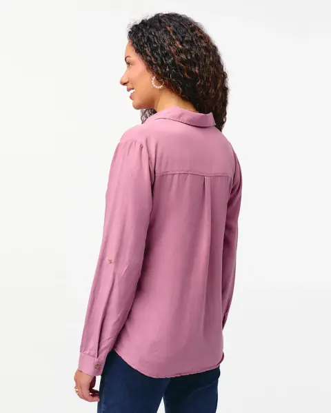 Blusa Miluska Malva Rosa