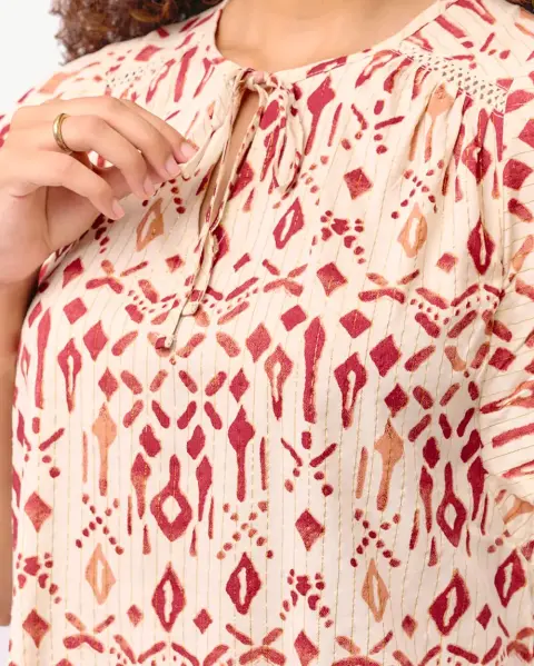 Blusa Vale Rojo Fuerte