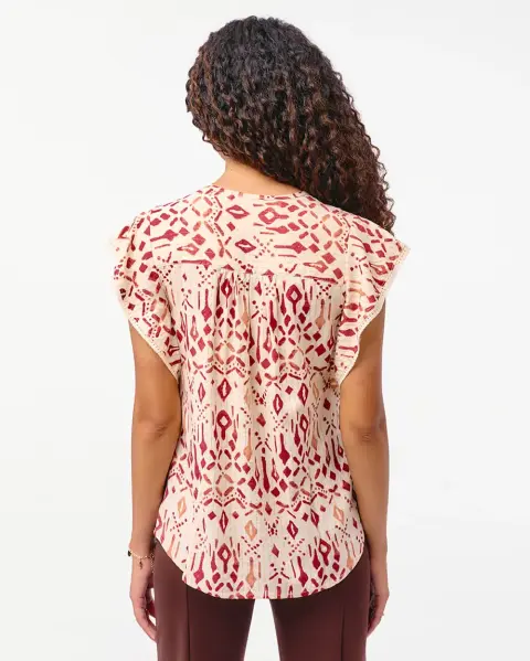 Blusa Vale Rojo Fuerte