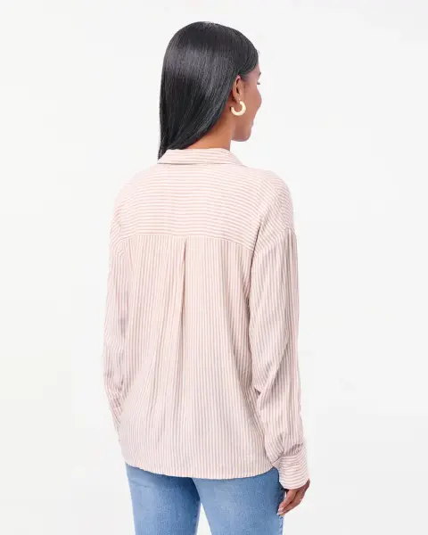 Blusa Ania Beige Tannin