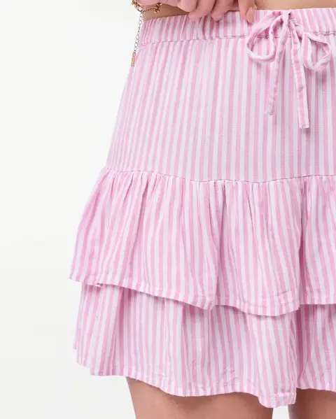 Falda Short Paulina Rosemen