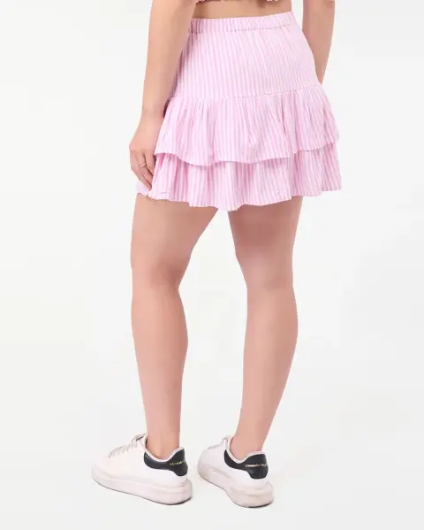 Falda Short Paulina Rosemen