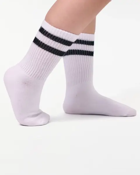 Calcetines Medias Pack De 3 Unidades Unisex Riley Blanco/gris/negro