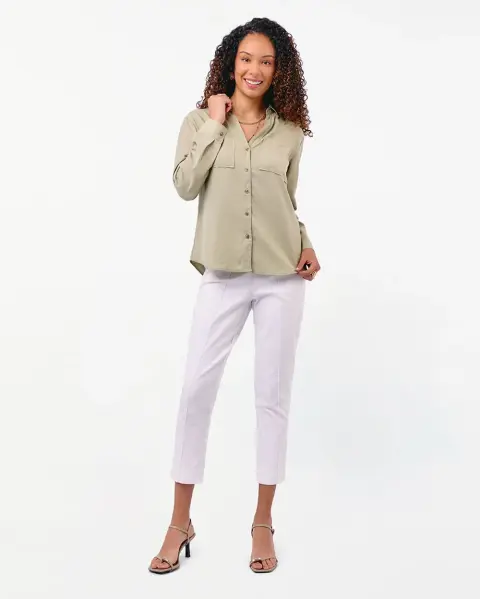 Blusa Miluska Verde Salvia