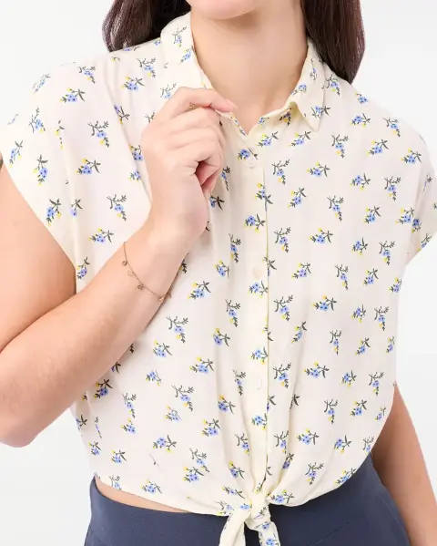 Blusa Sima Amarillo Pastel