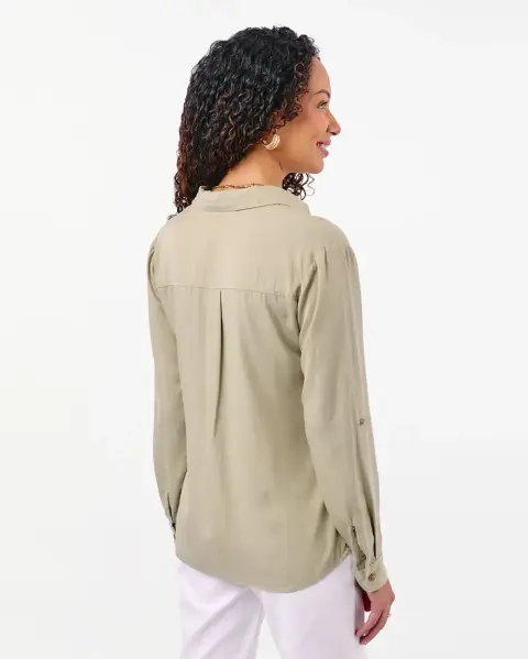 Blusa Miluska Verde Salvia