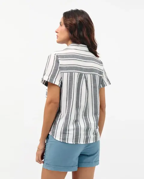 Blusa Camila Print Negro