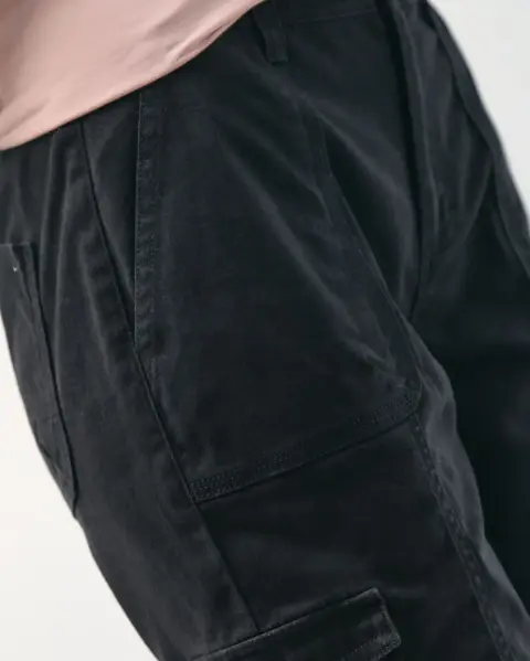 Bermuda Margaret Solid Negro