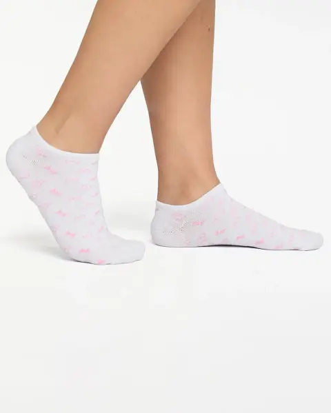 Calcetines Pack X 2 Olivia Rosado