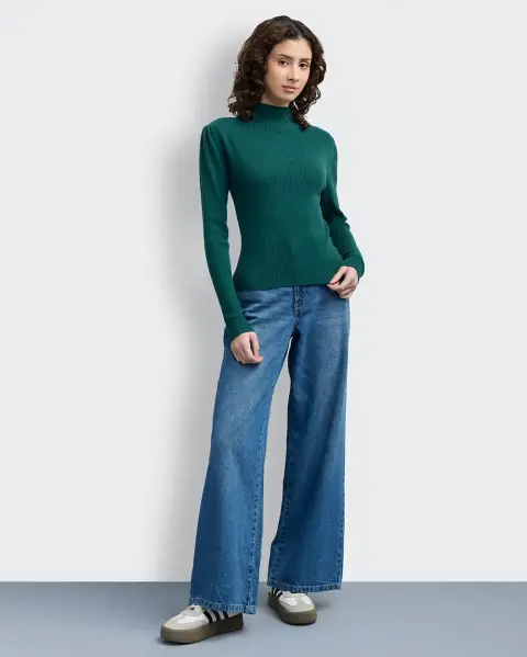 Jean Zara Total Bleach