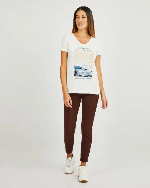 Jegging Taty Marrón Chocolate