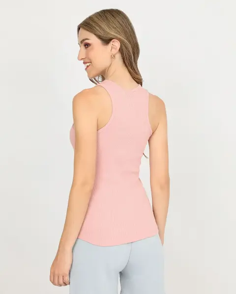 Top Mey Core Rosa Barbie