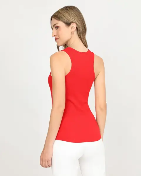 Top Mey Core Rojo Flama