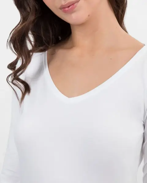 Polo Mariluna Core Blanco