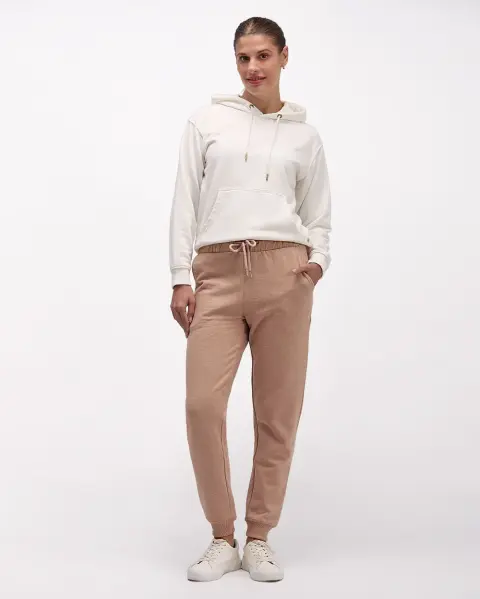 Jogger Rosa Core Beige Melange