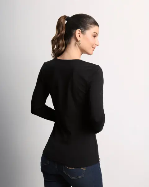 Polo Maricielo Core Negro